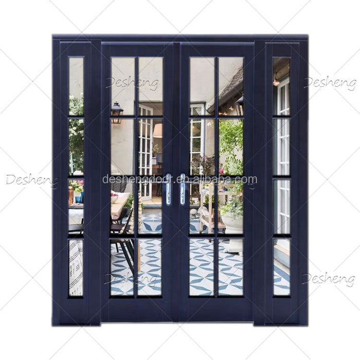 Aluminum Profile For Door And Windows Slim Size For Home French Door Aluminium Glass Casement Aluminum Door Lock