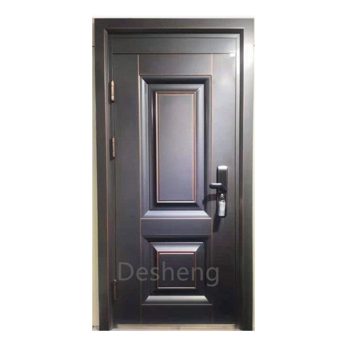 Double Layers Entrance Doors Residential Stainless Steel Home Exterior Security Doors Exterior Entry