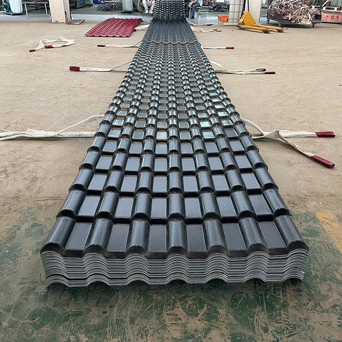fire resistance of pvc roof sheet pvc asa corrugated roof tile building material for residential synthetic resin roof