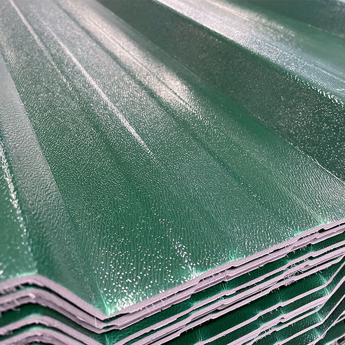 Heat insulation Color persistence reinforced pvc roofing membrane high wave plastic sheet for roofing cover for High-grade plant