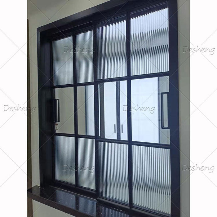 High Quality Interior Exterior Patio Door Aluminum Glass Steel Swing French Doors
