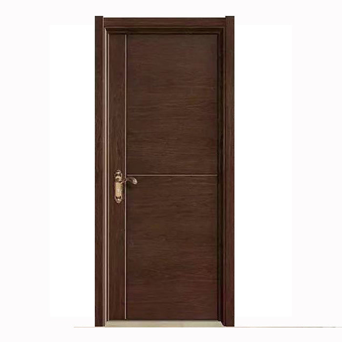 Custom Sizes Single Doors Shower windows Panels Wooden Modern Front Doors Exterior Hotel Doors