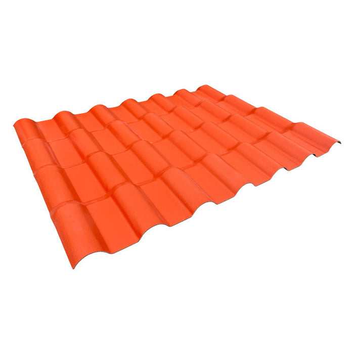 Teja Upvc Roofing Tile Transparent Terracotta Terrace Telha Pvc ASA PVC Synthetic Resin Roof Tile Cheap Thatch Materials Veto