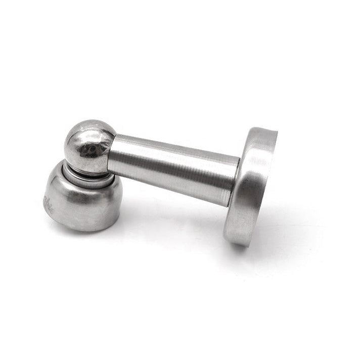 Cheap Price Easy Clean Stainless Steel Strong Magnet Brush Silver Color Swing Open Door Use Door Stopper