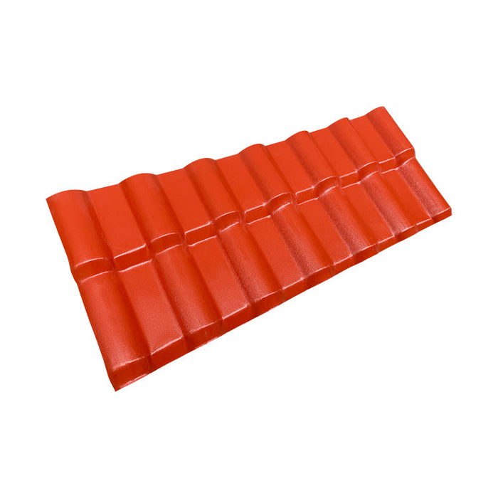 pvc spanish roof tiles Thermal insulation color retention spanish pvc roofing underlayment for house