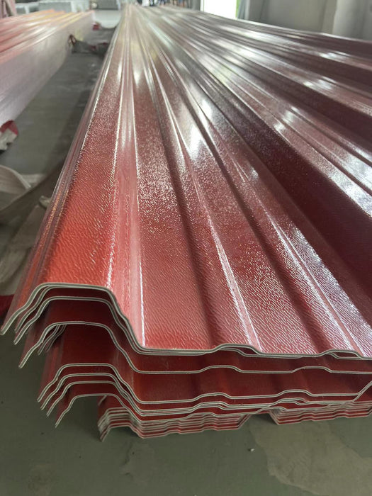 thermal insulation pvc roof tile anti-corrosion corrugated plastic pvc roofing sheet for high plant factory