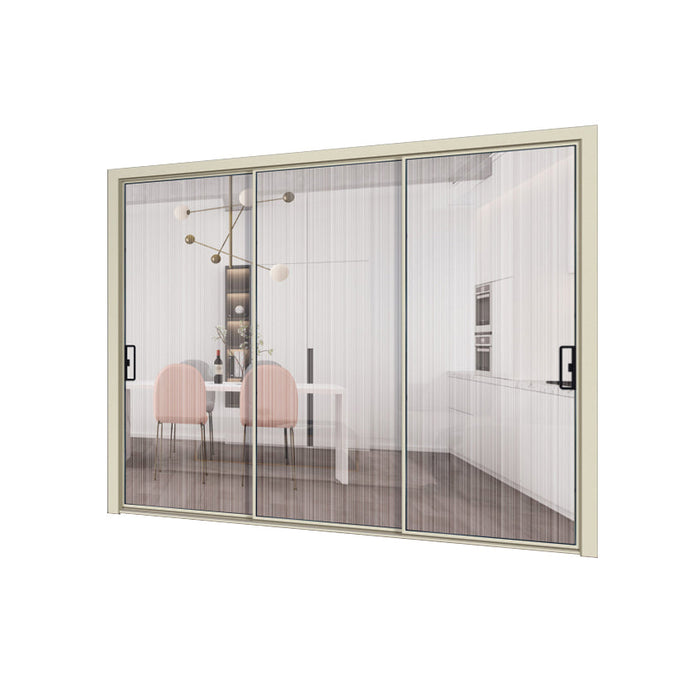 Hanging Sliding Door Cheap Glass Sliding Doors Slide Opening Aluminium Alloy Aluminum Tempered Door For Villa And House