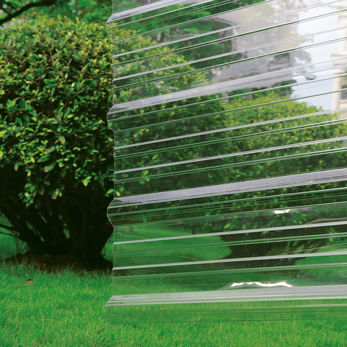 XROOF waterproof 10mm 12mm skylignt polycarbonate green house corrug plastic roof sheet polycarbonate roof