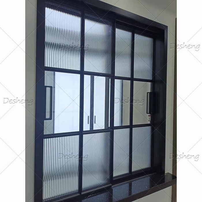 High Quality Interior Exterior Patio Door Aluminum Glass Steel Swing French Doors