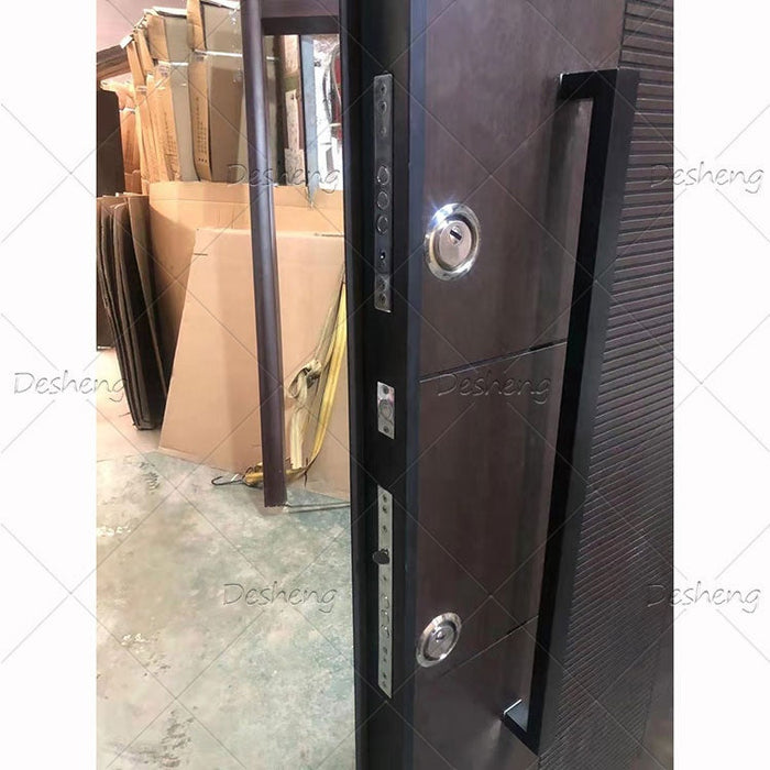 Pivot Door Lock Security Front Entrance Door Mortise Lock With Only Key Open Without Lever Handle
