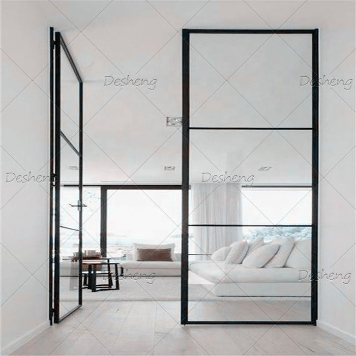 Ateel French Exterior French Doors Size For Home French Door Aluminium Glass Casement Door For House