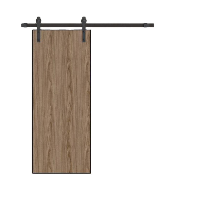 Sliding Barn Door With Hardware kit American Style Hanging Modern Sliding Barn Door For Wood Door Design