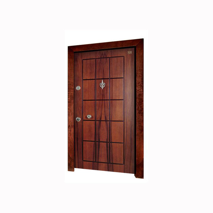 Modern Design Steel Security Doors Residential Push And Pull Swing Door For Home