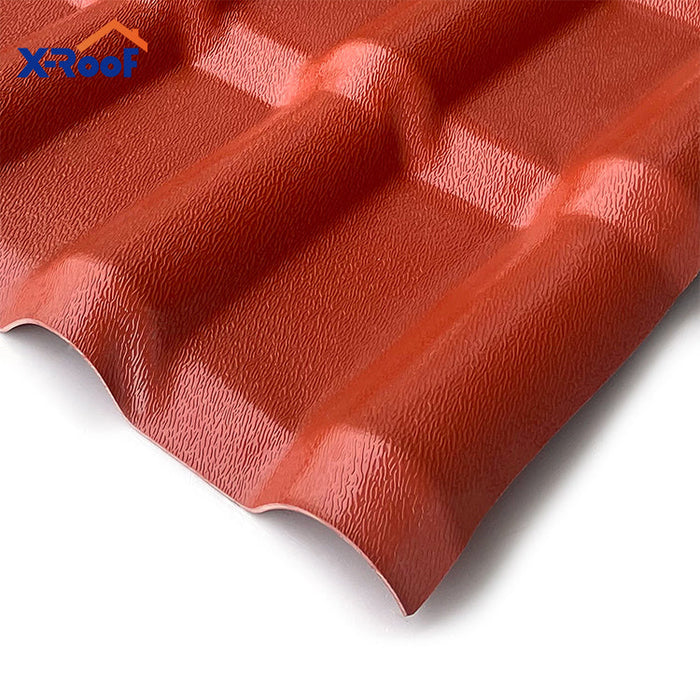 Thermal insulation spanish style resin roof asa plastic roofing material waterproof spanish roof tiles for sale for house