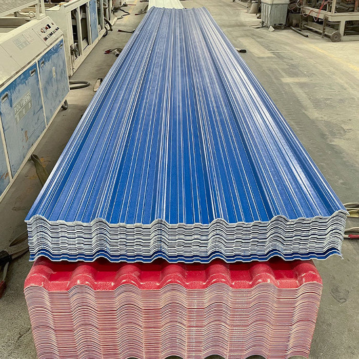 anti-corrosion fire resistance of pvc roof sheet top products roof tile asa plastic pvc roof tile for high plant factory