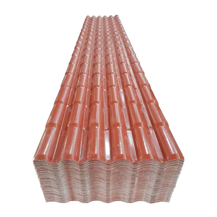pvc roof panels sheet Color persistence thermal insulation pvc synthetic resin roofing sheets plastic for house