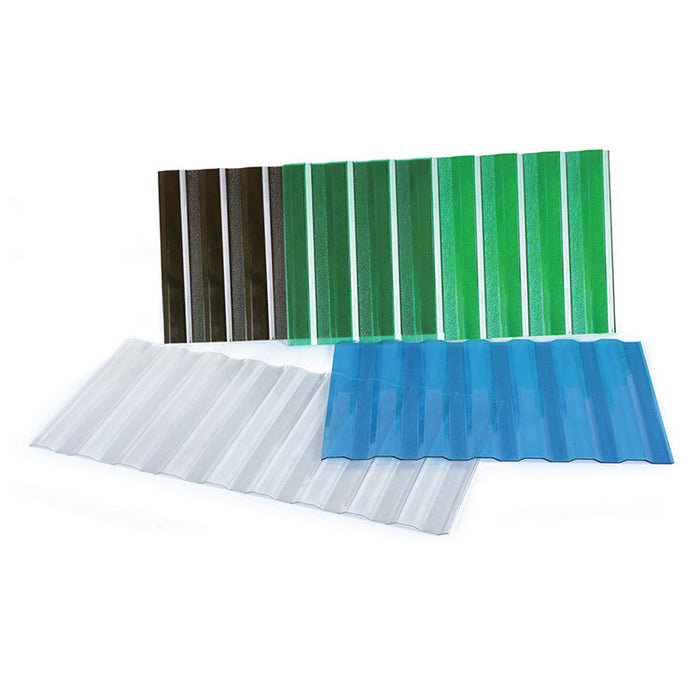 XROOF transparent waterproof 10mm 12mm skylignt polycarbonate green house corrug plastic roof sheet polycarbonate roof