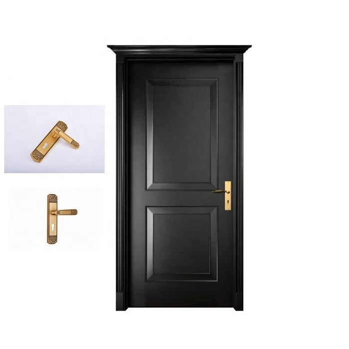 Black Solid Teak Wood Hotel Oak Flush Windows And Door Others Design Wooden Room Interior Doors