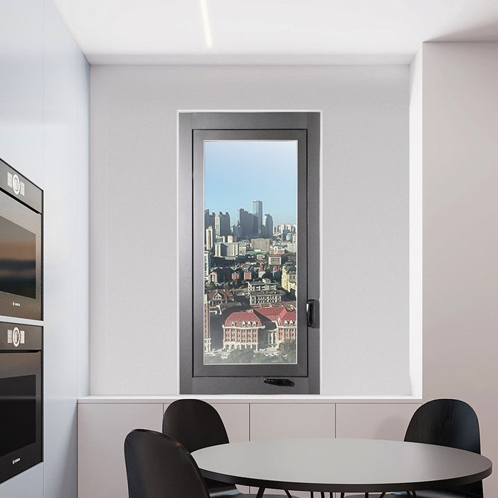 2021 Quality Warranty Modern House Aluminum Profile Double Glass Tilt-turn Window