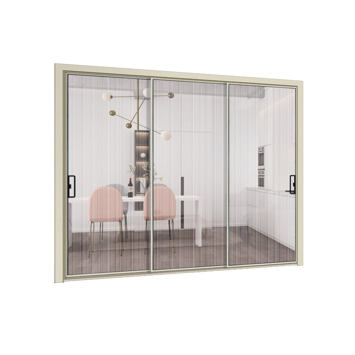 Hanging Sliding Door Cheap Glass Sliding Doors Slide Opening Aluminium Alloy Aluminum Tempered Door For Villa And House