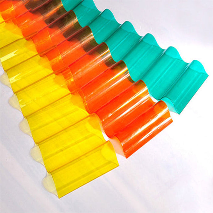 XROOF transparent waterproof 10mm 12mm skylignt polycarbonate green house corrug plastic roof sheet polycarbonate roof