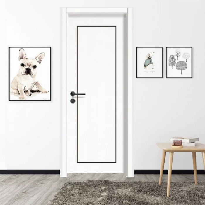 2021 Factory Direct Sales Customized Hotel Room Door Interior Wooden Solid Door