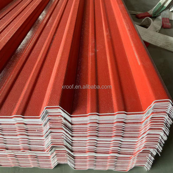 thermal insulation pvc roof tile anti-corrosion corrugated plastic pvc roofing sheet for high plant factory