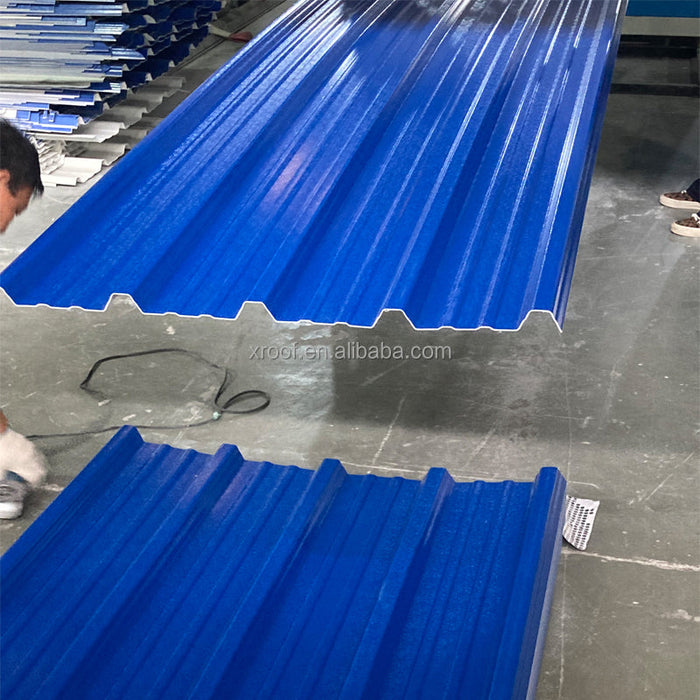 Color persistence thermal insulated waterproof plastic pvc roofing sheet asa pvc roof tile pvc metal roof recover system