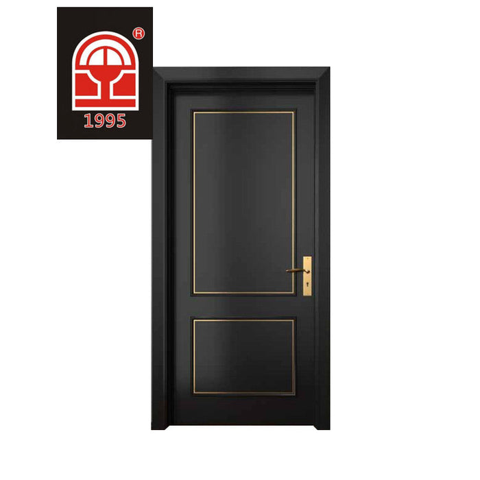 China Top Supplier High Quality Main Wood Room Doors Design Interior Modern Wooden Door
