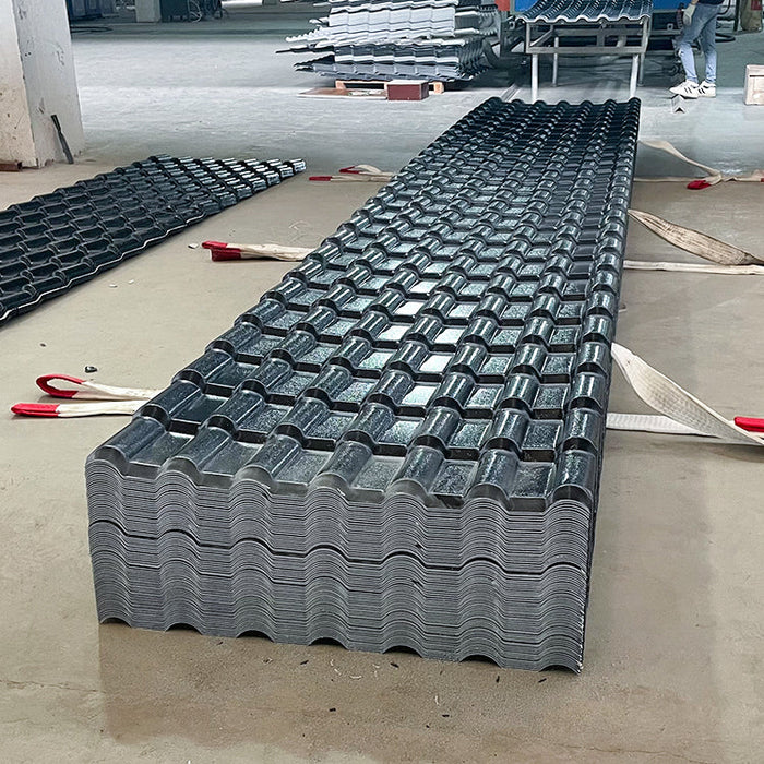 Color persistence Heat insulation synthetic resin pvc roof spanish roof tile sheets pvc waterproofing membrane for roof use