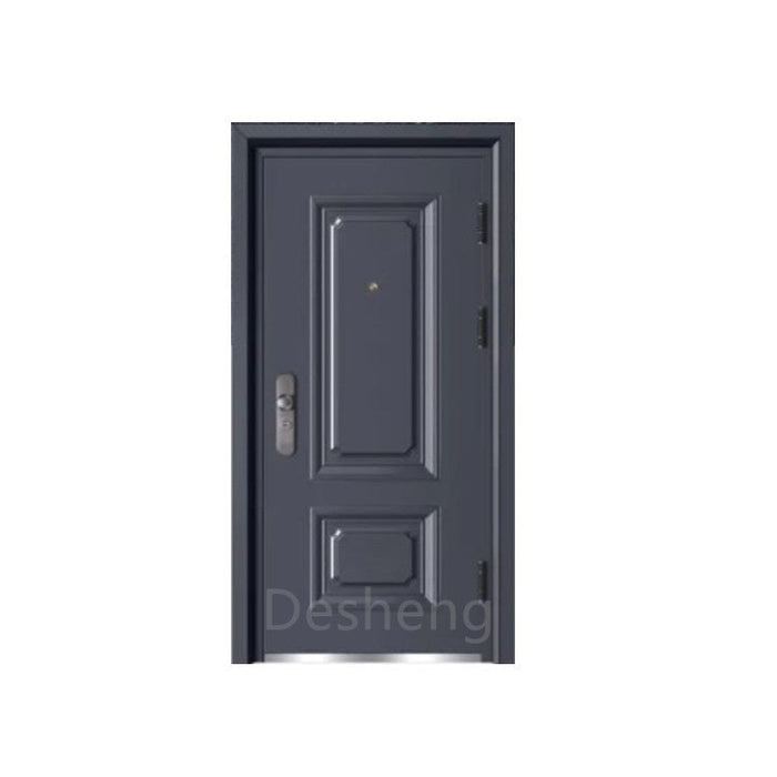 Double Layers Entrance Doors Residential Stainless Steel Home Exterior Security Doors Exterior Entry