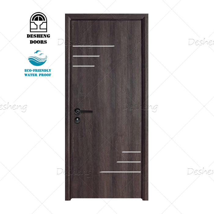 China Professional Factory Building Material Teak Wood Simple Door Design Room Door