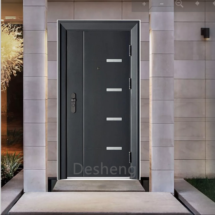 Desheng Front Door Iron Wrought Prices Modern Swing Flush Rustic Wought Iron Doors For Villa And House