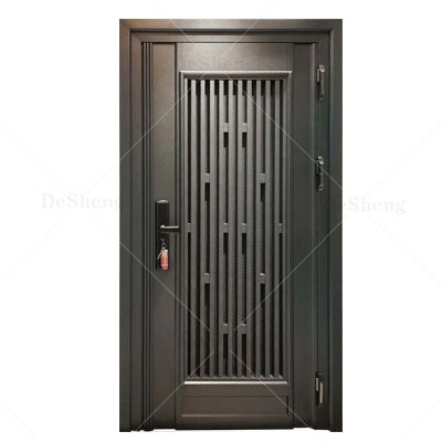 New Design Luxury Style High Quality Gates Metal Security Door With Cheap Price Exterior Steel Fireproof Doors for Houses