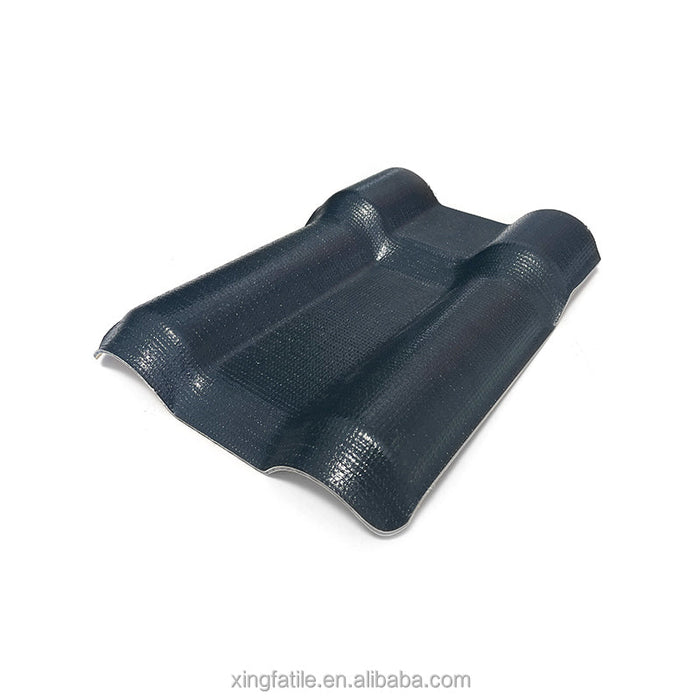 Roma light weight roof sheet waterproof Fireproof synthetic resin roofing best quality dark colored pvc roof sheet