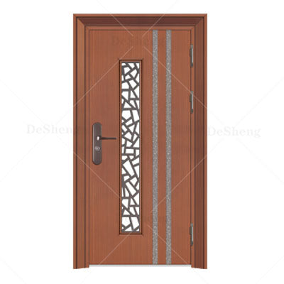 China Factory Wholesale Home Security Luxury Villa Entrance Iron Stainless Steel Doors for Houses