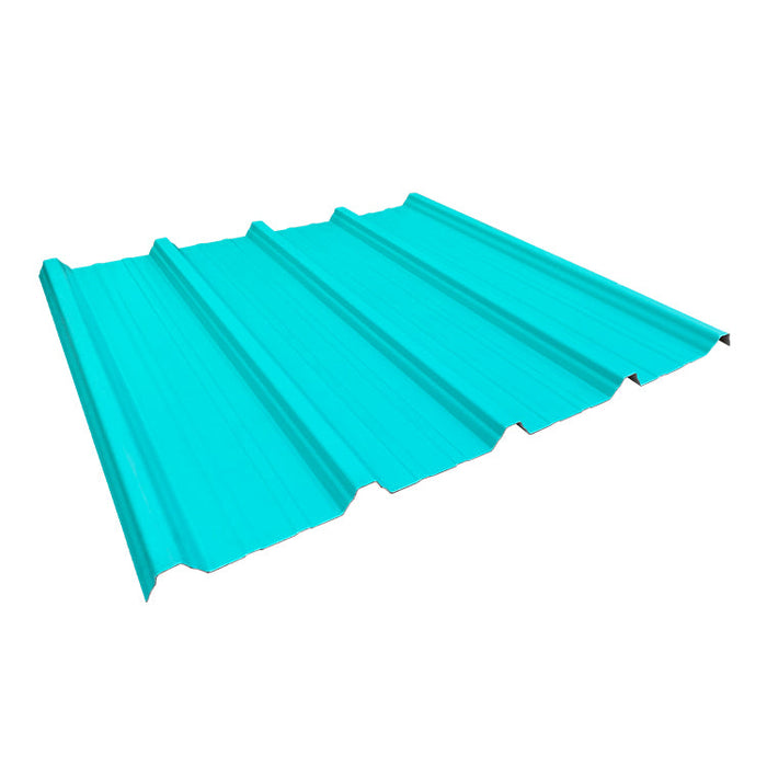 anti-corrosion high impact resistance long span high wave pvc roofing Waterproof fireproof plastic pvc roofing sheet