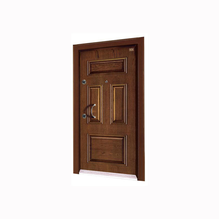 Turkey Security Doors Internal Entrance Doors Rresidential Smart Lock Metal Wooden Door