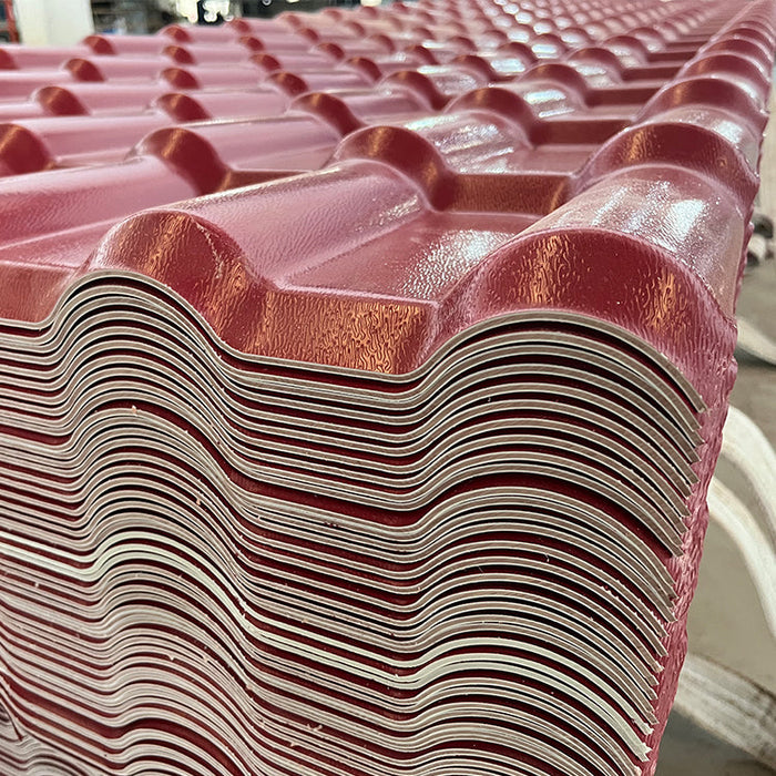 asa pvc plastic roof tile for house/building material pvc roof rainwater drainage pipe and fittings for residential villa hotel