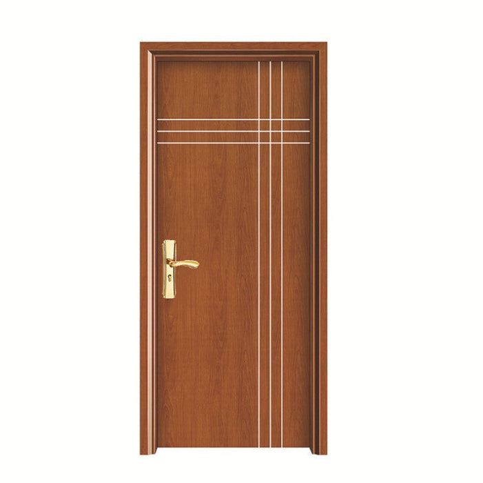 Pvc Bathroom Door Modern Solid Wood Plastic Composite Wpc Interior Wooden Door Pvc Door Frame