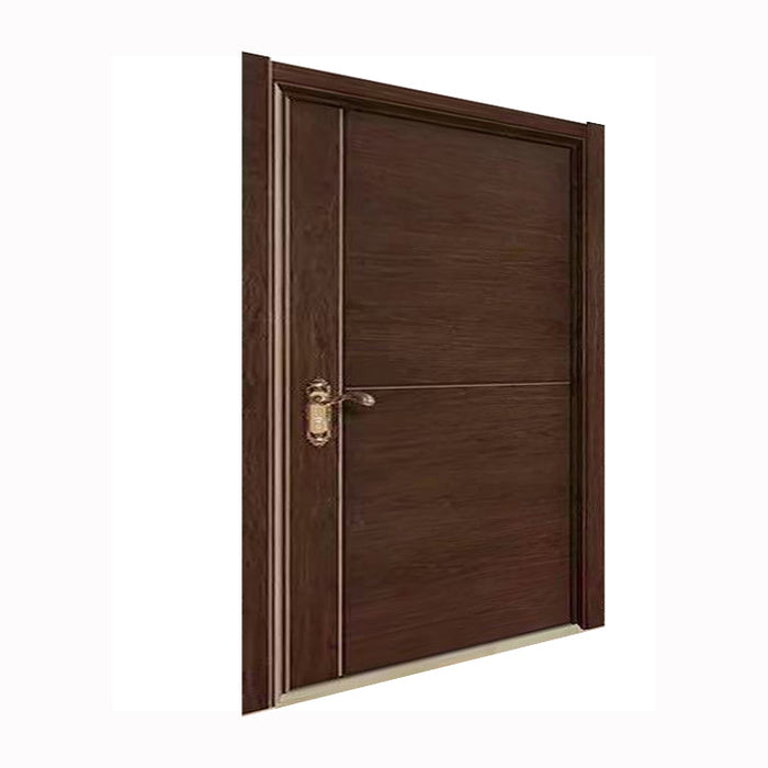 Modern design french entry door wooden and steel pivot exterior door Other Home Furniture