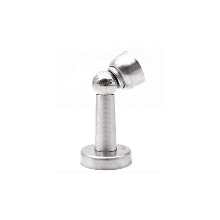 Cheap Price Easy Clean Stainless Steel Strong Magnet Brush Silver Color Swing Open Door Use Door Stopper