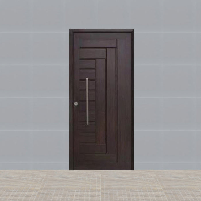 Simple Design Waterproof Solidwood Security Front Wooden Exterior Turkish Wood Doors For Houses