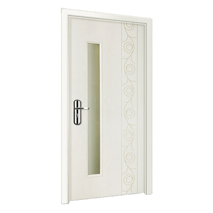 Modern Interior WPC/PVC Composite Door With Frame Bathroom Waterproof China Supplier