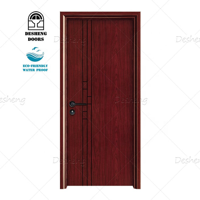 Fast Shipping Modern Simple Design Wooden Interior Doors Composite Soundproof Bedroom Doors for Hotel