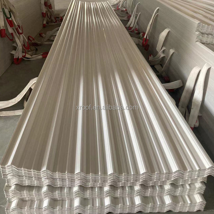 thermal insulation pvc roof tile pvc roof waterproof materials roofing sheet corrugated pvc for high plant factory