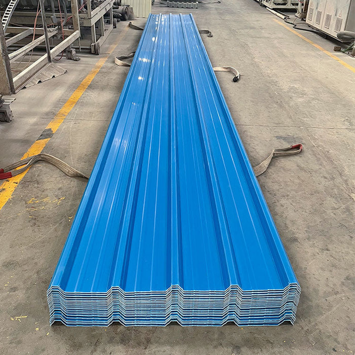 high impact resistance long span high wave pvc roofing Waterproof fireproof plastic pvc roofing sheet
