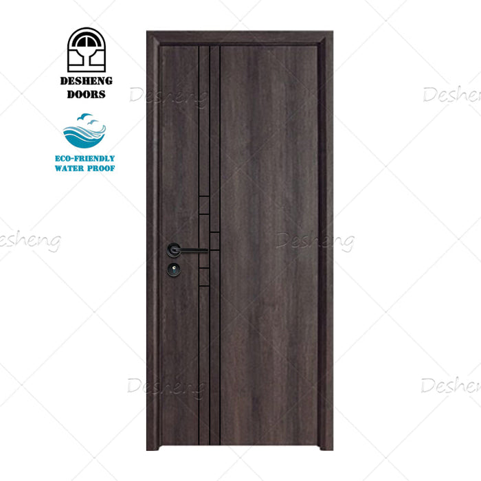 China Professional Factory Building Material Teak Wood Simple Door Design Room Door