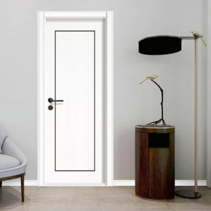 China Supplier Wholesale Mdf Hdf Latest Design Wooden Door Interior Door Hotel Room Door