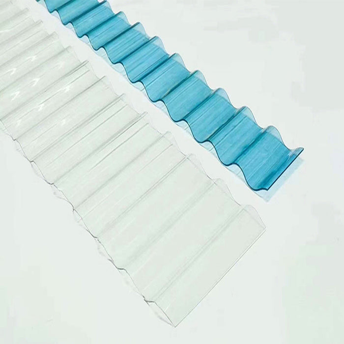 XROOF transparent waterproof 10mm 12mm skylignt polycarbonate green house corrug plastic roof sheet polycarbonate roof